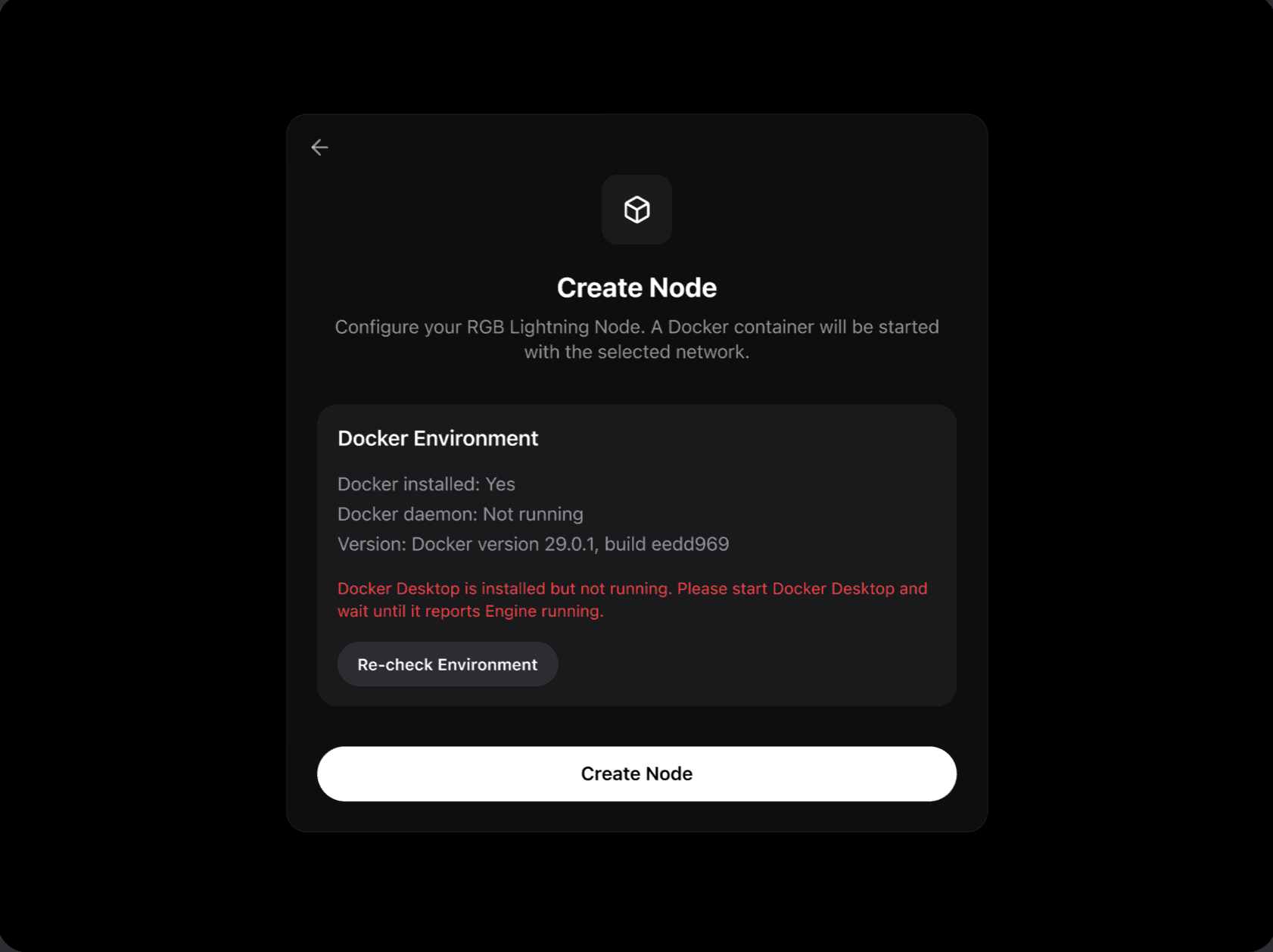 Create Wallet