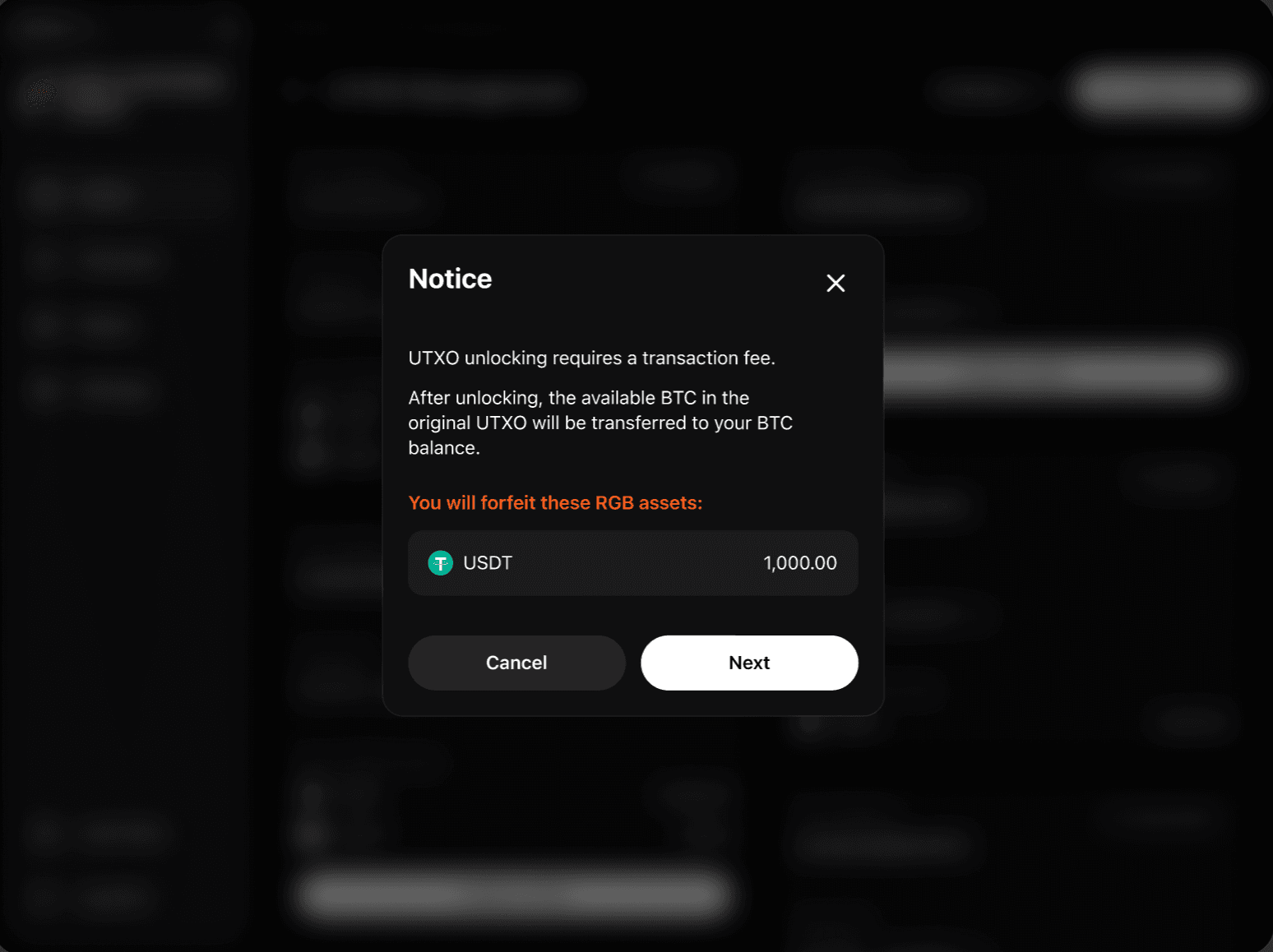 Utxo Unlock