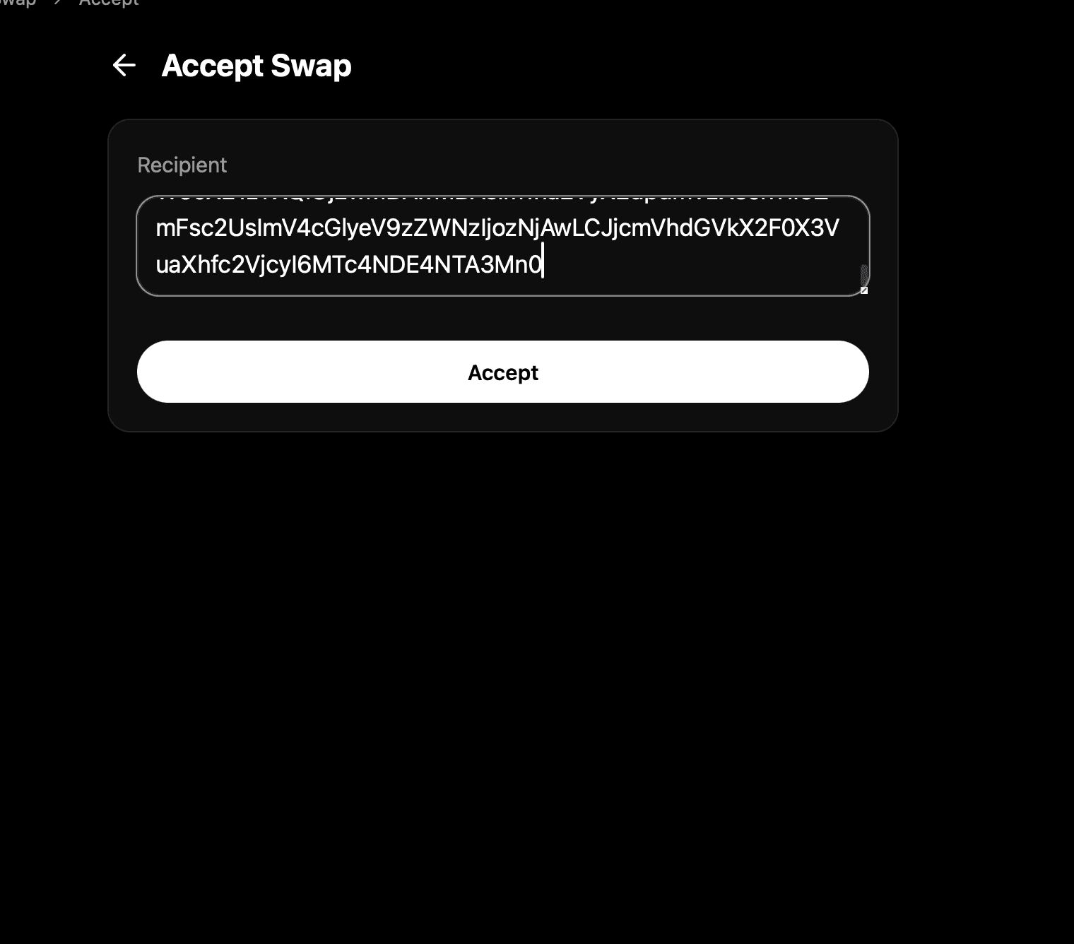 Send Asset